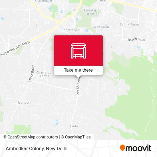 Ambedkar Colony map