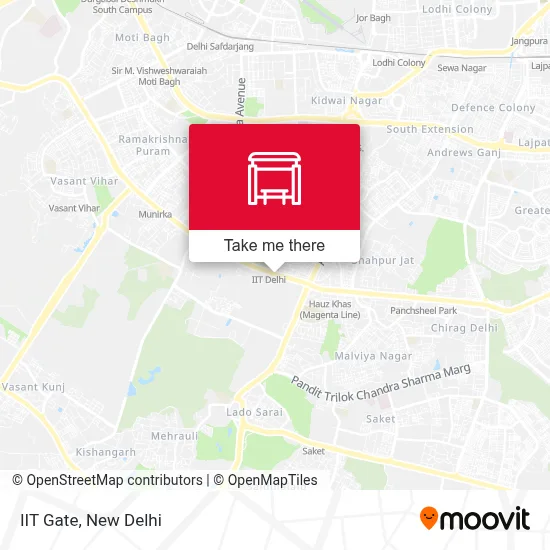 IIT Gate map