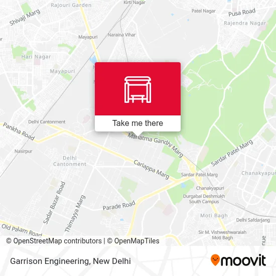 Garrison Engg. map