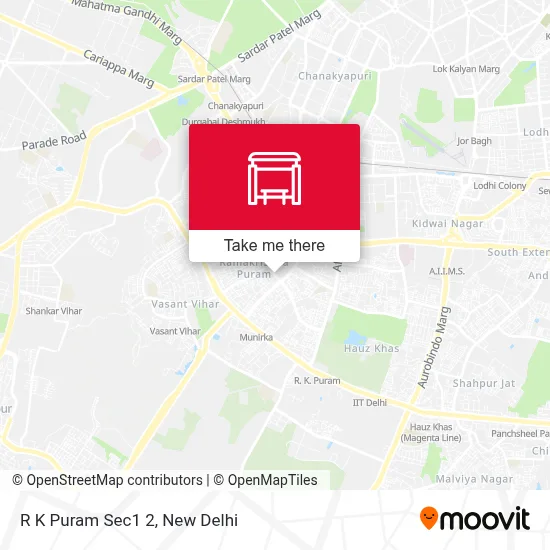 R K Puram Sec1 2 map