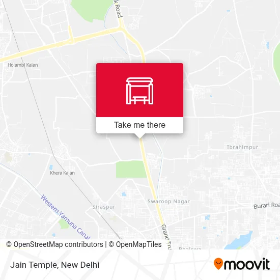Jain Mandir map