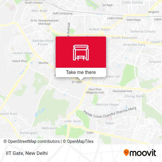 IIT Gate map