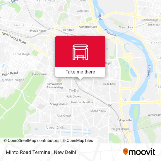 Minto Road Terminal map