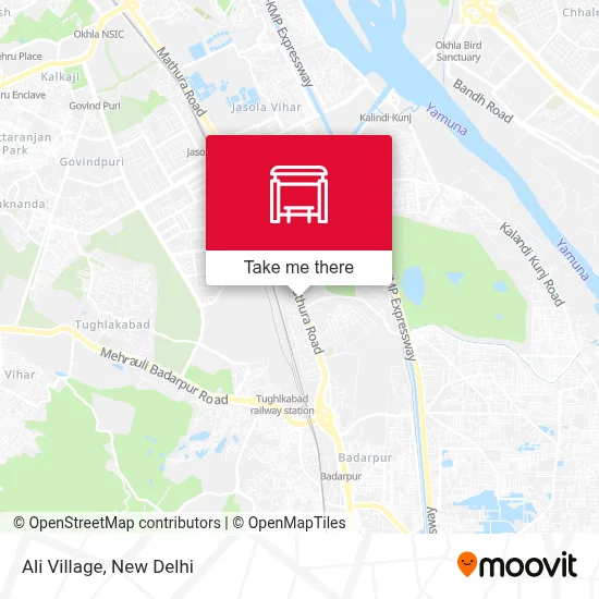 Ali Village map