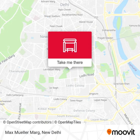 Max Mueller Marg map