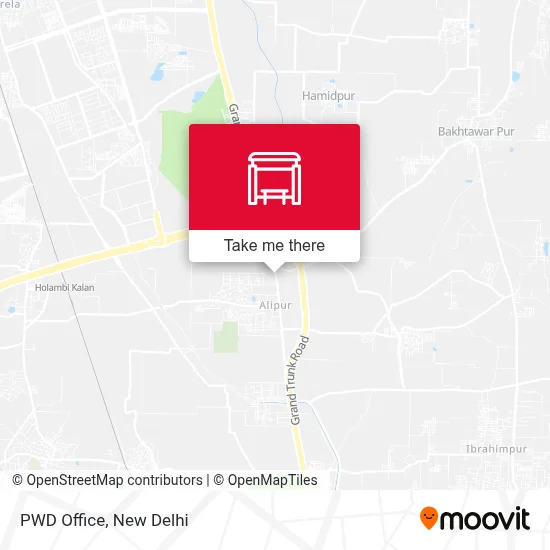 PWD Office map