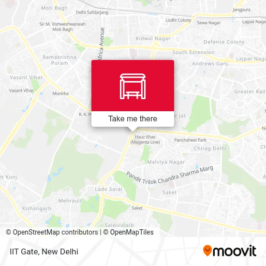 IIT Gate map