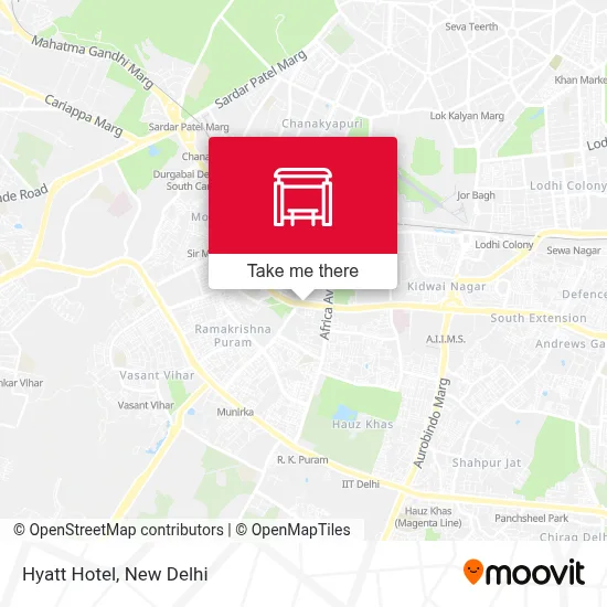 Hyatt Hotel map