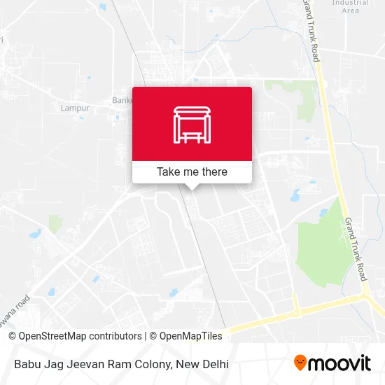 Babu Jag Jeevan Ram Colony map