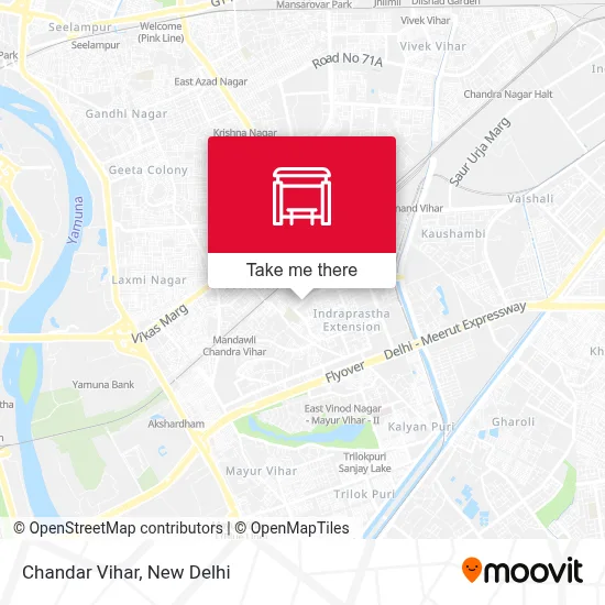 Chandar Vihar map