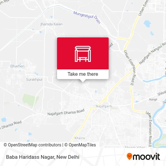 Baba Haridass Nagar map