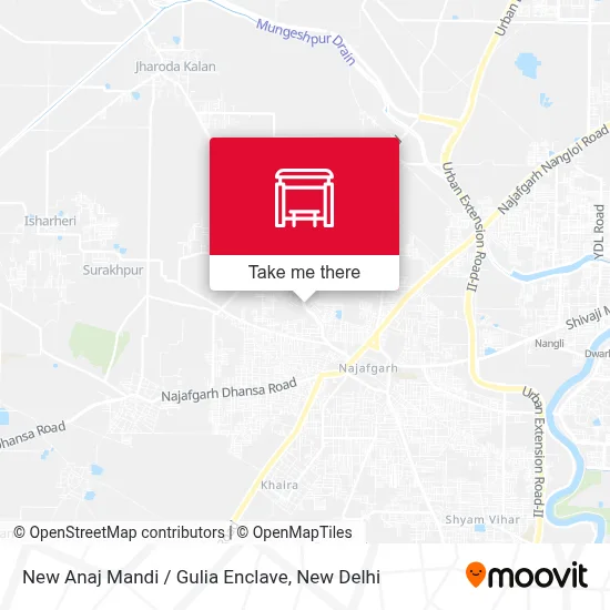 New Anaj Mandi / Gulia Enclave map
