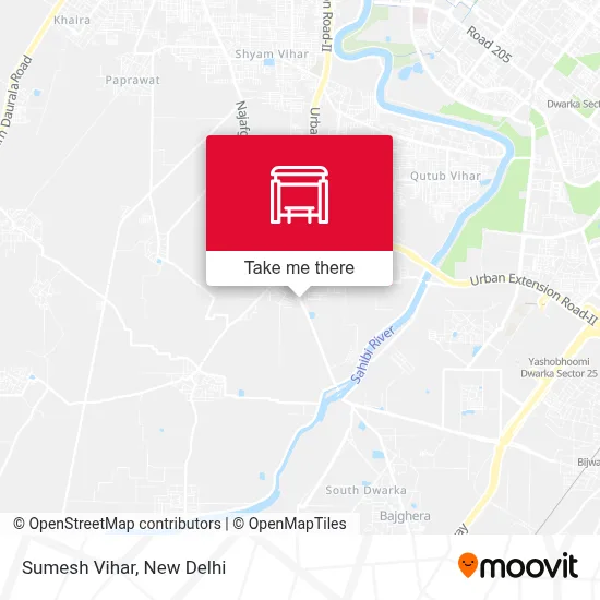 Sumesh Vihar map