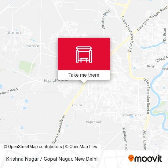 Krishna Nagar / Gopal Nagar map