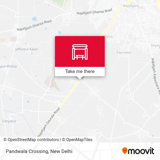 Pandwala Crossing map