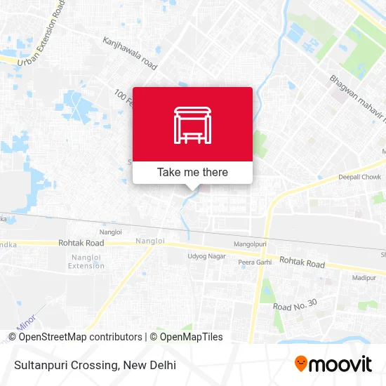 Sultanpuri Crossing map