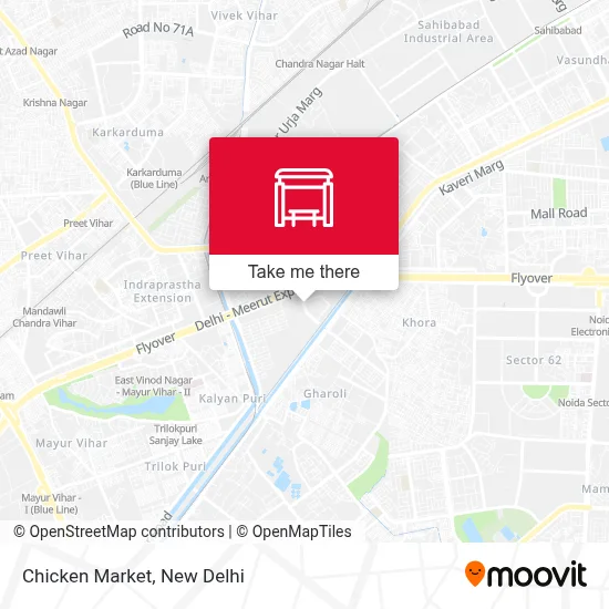 Murga Mandi map