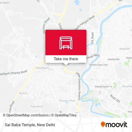 Sai Baba Mandir map