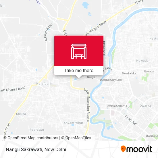 Nangli Sakrawati map