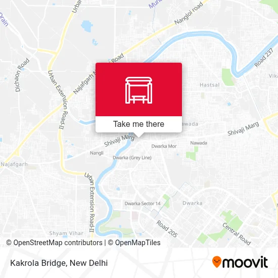Kakrola Bridge map