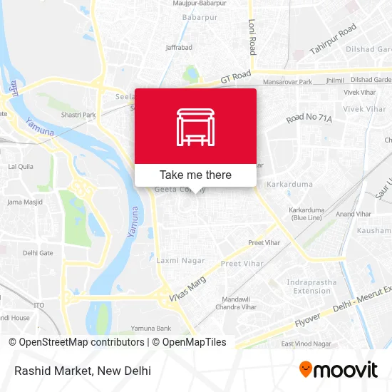 Rashid Market map