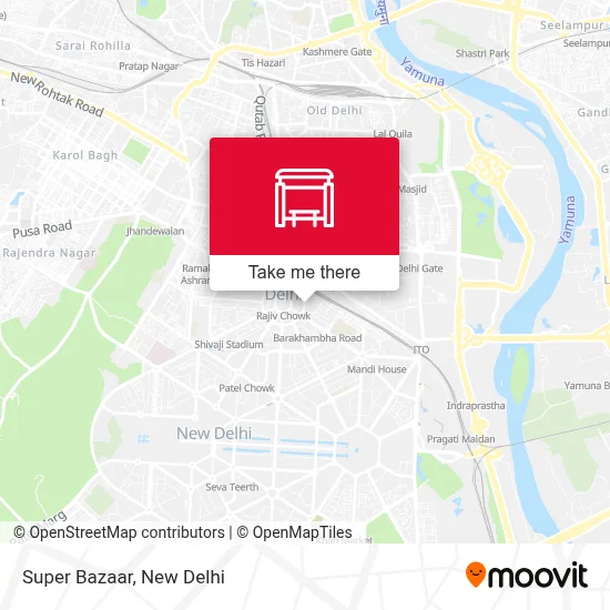 Super Bazar map
