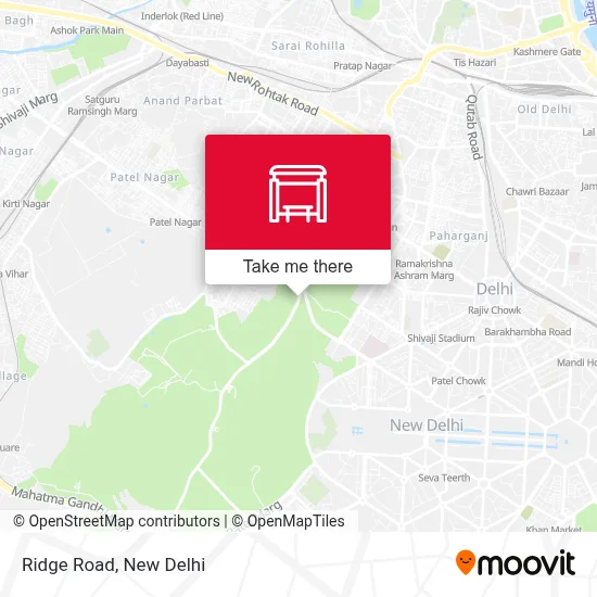 Ridge Road map