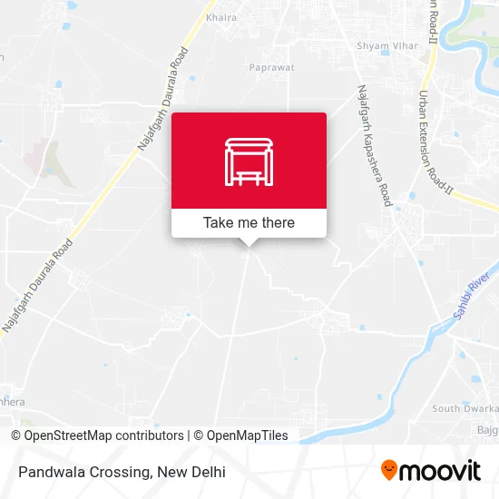 Pandwala Crossing map