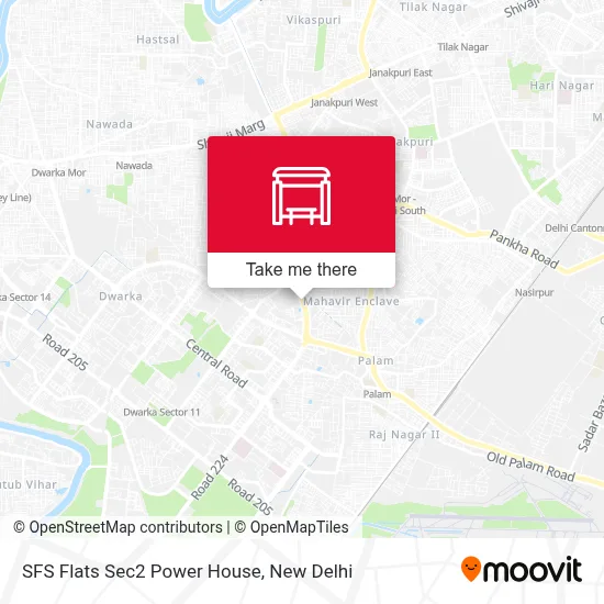 SFS Flats Sec2 Power House map