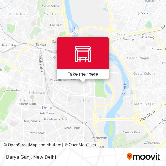 Darya Ganj map