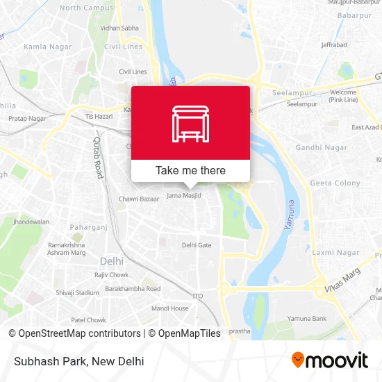 Subhash Park map