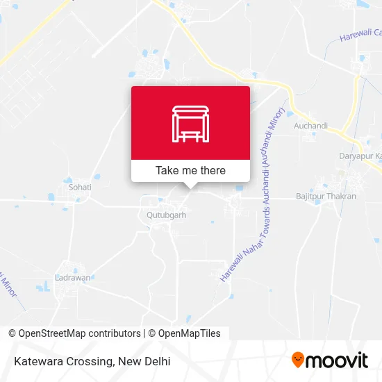 Katewara Crossing map