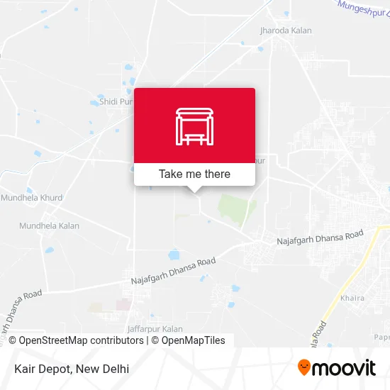 Kair Depot map