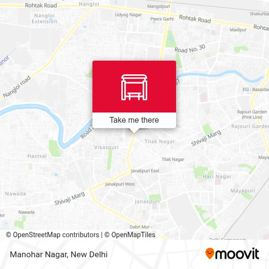 Manohar Nagar map