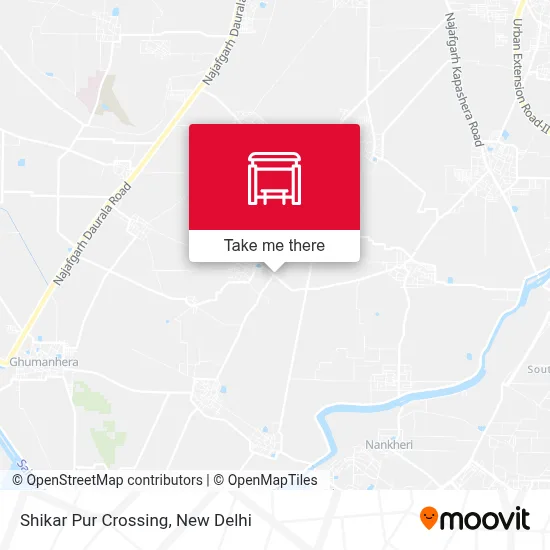 Shikar Pur Crossing map
