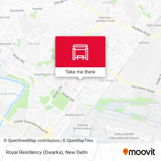 Royal Residency (Dwarka) map