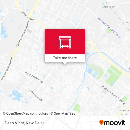 Deep Vihar map