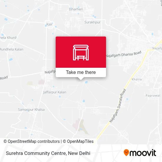 Surehra Community Centre map