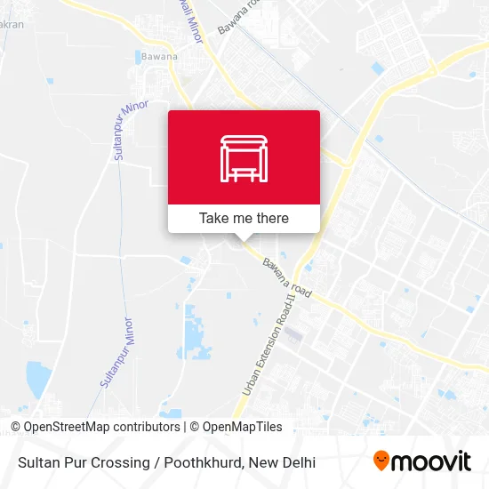 Sultan Pur Crossing / Poothkhurd map