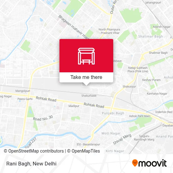 Rani Bagh map