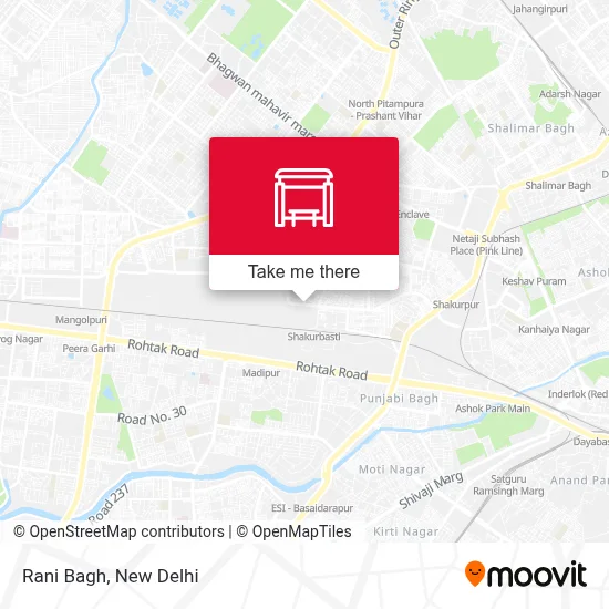 Rani Bagh map