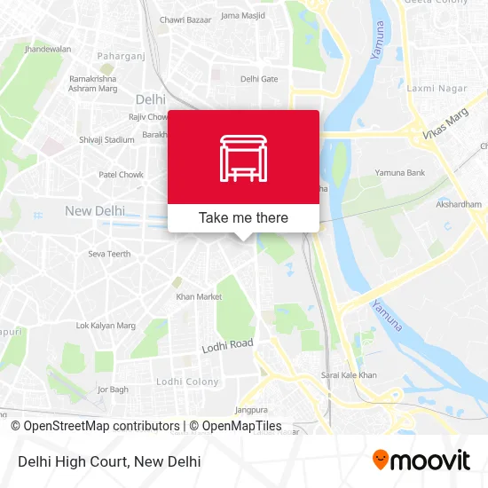 Delhi High Court map