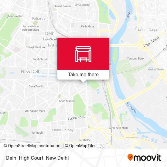 Delhi High Court map