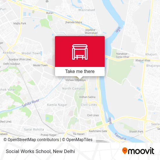 Social Works School map