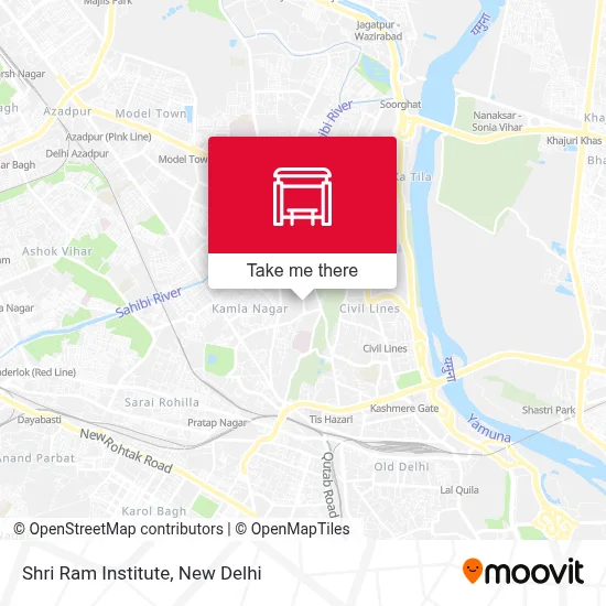 Shri Ram Institute map
