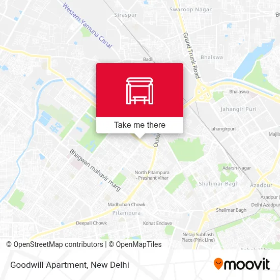 Goodwill Apartment map