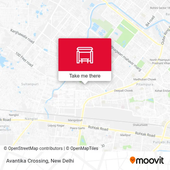 Avantika Crossing map