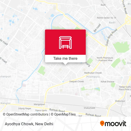 Ayodhya Chowk map