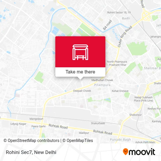 Rohini Sec7 map