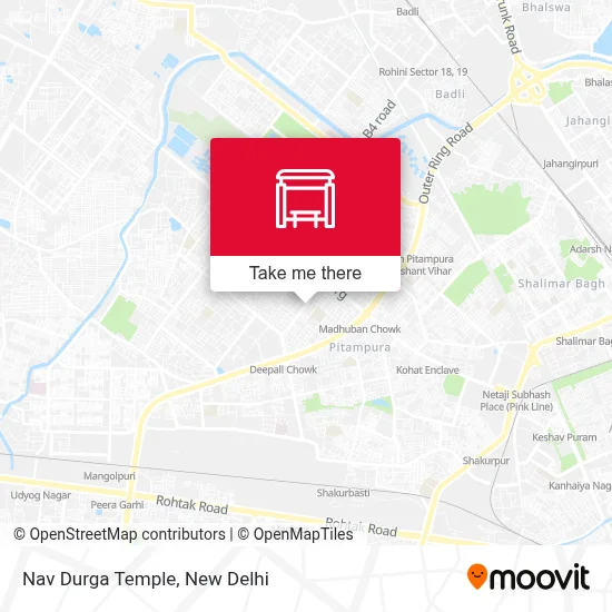 Nav Durga Mandir map
